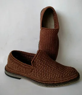 تصویر 2 از گیوه مردانه قزوین سنتی شیک